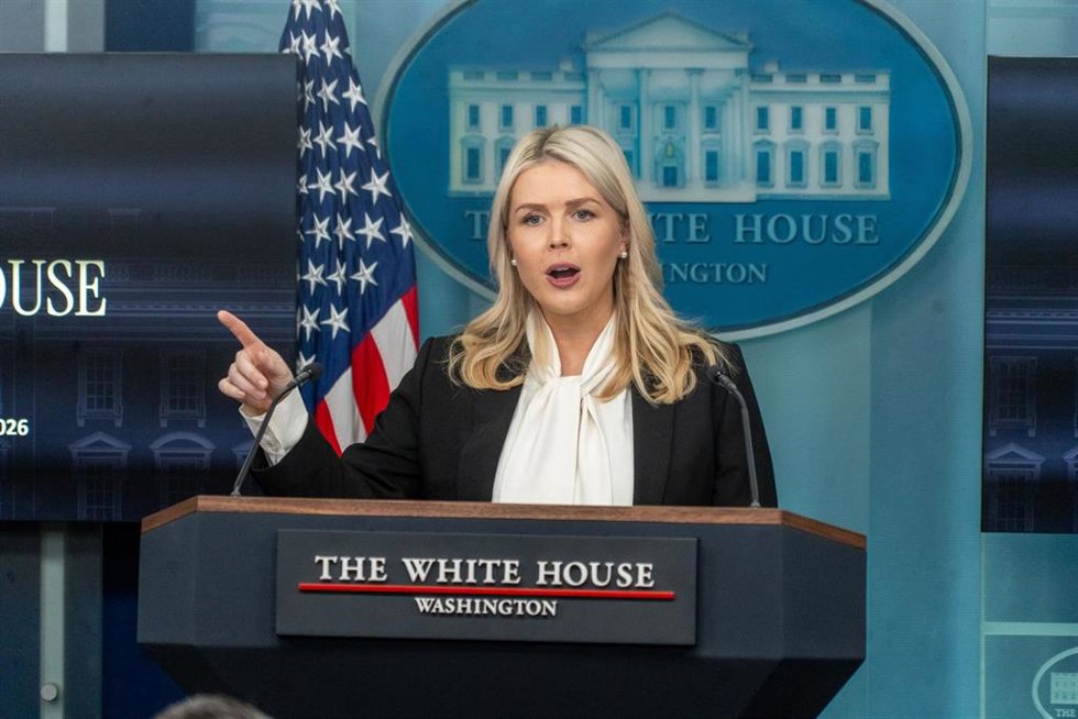 La portavox de la Casa Blanca, Karoline Leavitt 