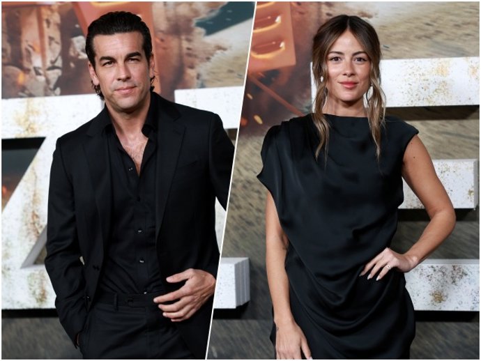 Mario Casas y Melyssa Pinto durante el estreno de ‘Zeta’, la nueva película original de Prime Video, en los Cines Callao, a 17 de marzo de 2026, en Madrid (España). Prime Video estrena el 20 de marzo en todo el mundo su nuevo largometraje orig