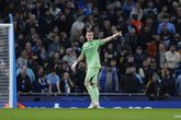 Foto: Lunin: "Ganar a un rival como el Manchester City siempre te da un plus"