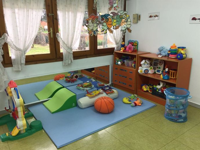 Archivo - Jardín de infancia.