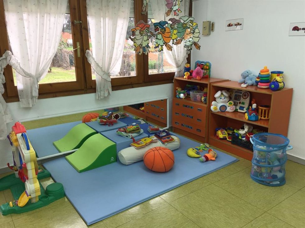 Archivo - Jardín de infancia.