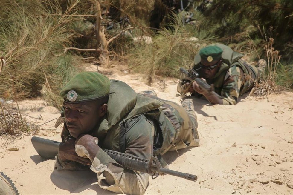 Archivo - Militares de Senegal durante unas maniobras (archivo)