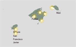 El tiempo hoy, miércoles 18 de marzo, en Baleares.