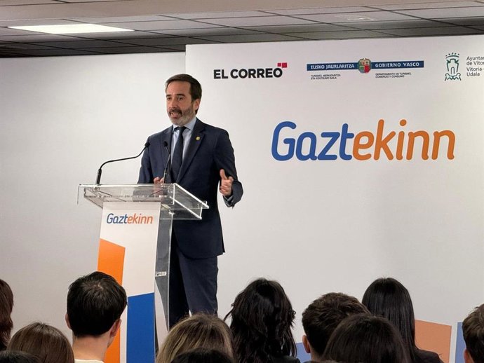 Hurtado ha participado en la 'Jornada Gaztekinn de Emprendimiento'
