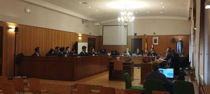 Nueva sesión del juicio por el 'caso ataúdes' en la Audiencia de Valladolid.