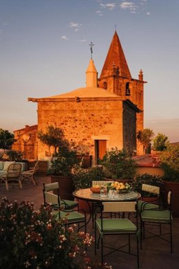 El hotel Palacio de Godoy de Cáceres reabre su terraza este jueves y programa conciertos y nueva propuesta gastronómica