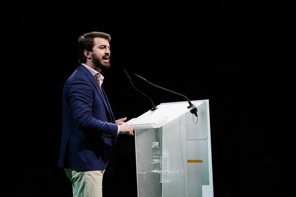 Archivo - El vicepresidente de la Junta de Castilla y León, Juan García-Gallardo
