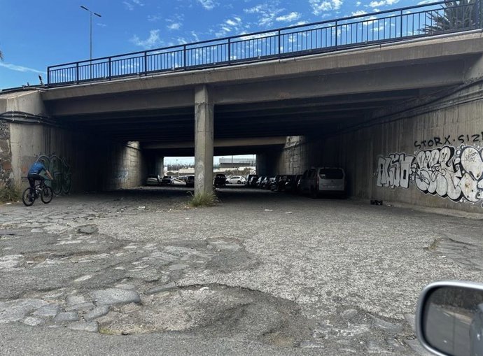 Archivo - Telde (Gran Canaria) desaloja 37 vehículos del barranco de Ojos de Garza ante la previsión de lluvias