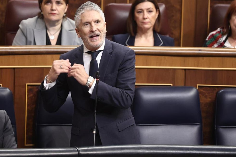 Archivo - El ministro del Interior, Fernando Grande-Marlaska