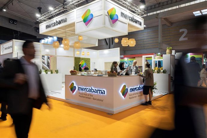 Estand de Mercabarna en una edición anterior de Alimentaria