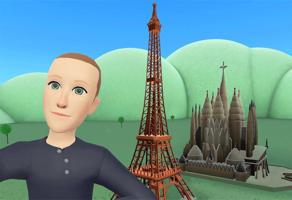 Avatar de Mark Zuckerberg en Horizon Worlds.
