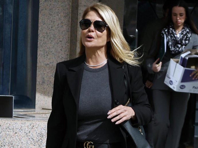 Makoke a la salida de la Audiencia Provincial de Madrid tras suspenderse el juicio por un presunto delito de ocultación de bienes