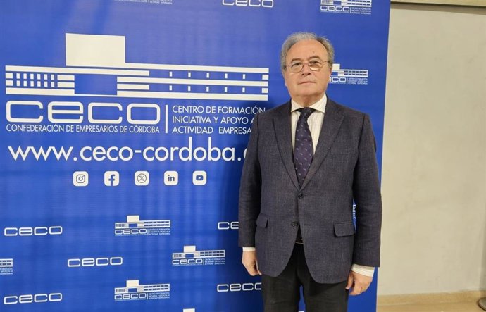 El presidente de CECO, Antonio Díaz.