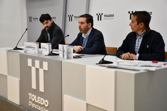 Presentación de la relación de premiados en la XXXII Gala del Deporte de la Diputación de Toledo.