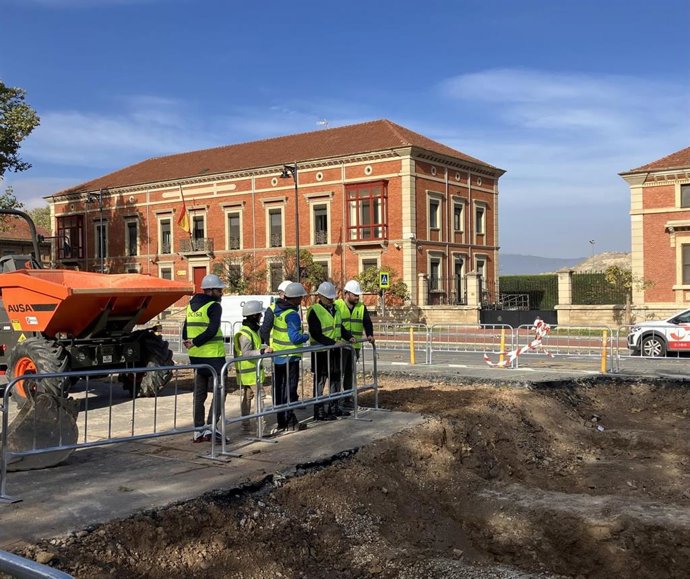 Imagen de archivo de la zona, cuando se comenzaron las excavaciones