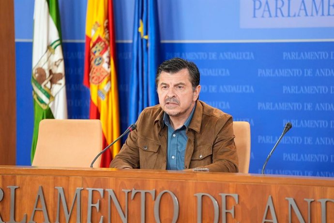 El portavoz parlamentario del PP-A, Toni Martín, este miércoles