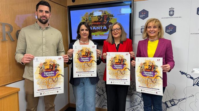 Presentación de la Guía Municipal de Semana Santa 2026 de Ciudad Real 'Encuentro de Pasiones'.