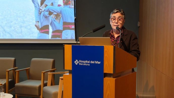 Pané durante su intervención.