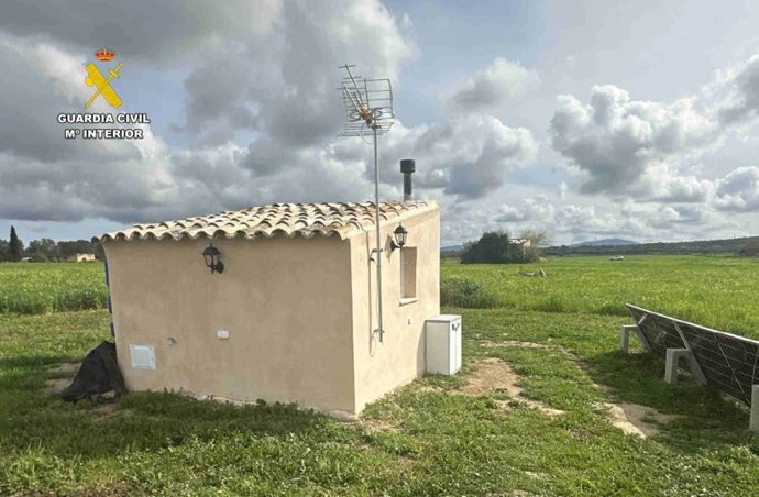 La caseta de aperos que se alquilaba en Maria de la Salut.