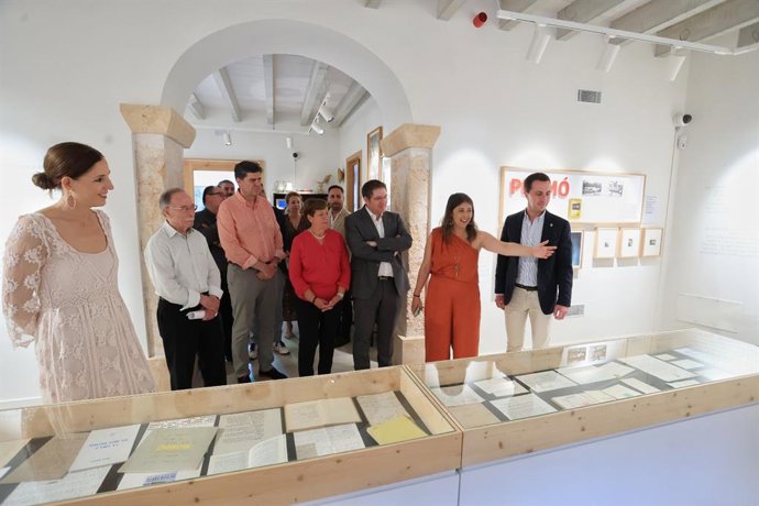 Presentación de la exposición 'L'infern és el motllo' en la Casa Blai Bonet. Centre de Poesia.
