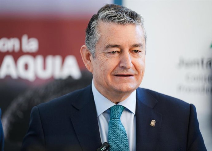 El consejero de Sanidad, Presidencia y Emergencias, Antonio Sanz.