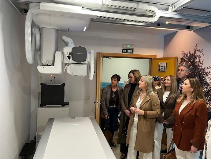 Visita de la nueva sala de radiología