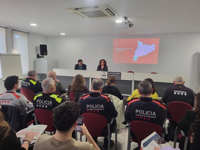 Presentació de les dades sobre trucades al telèfon d'emergències 112 el 2025
