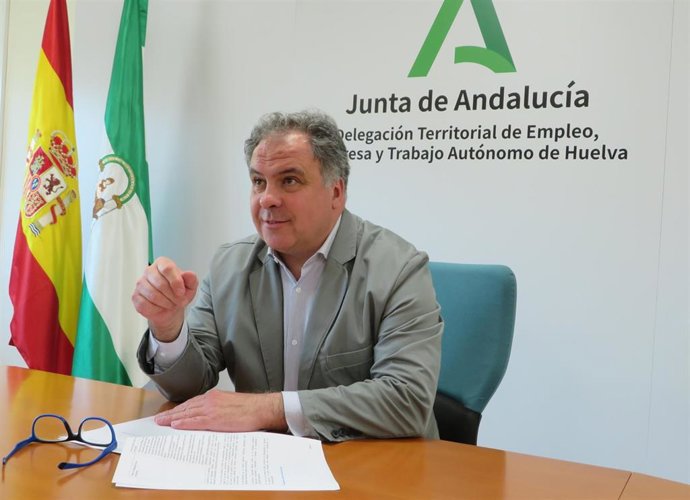 El delegado de Empleo, Empresa y Trabajo Autónomo, Juan Carlos Duarte.