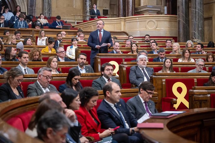 El president del PP de Catalunya, Alejandro Fernández