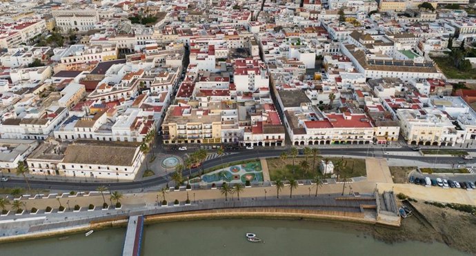 Imagen aérea de El Puerto de Santa María (Cádiz)