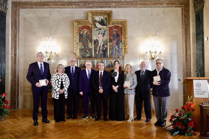 Las autoridades participantes en la jornada