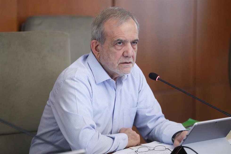 El presidente de Irán, Masud Pezeshkian