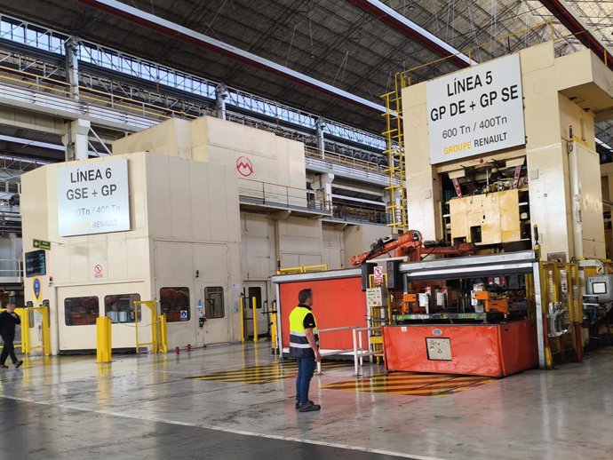 Imagen de archivo de la factoría de Renault en Valladolid.