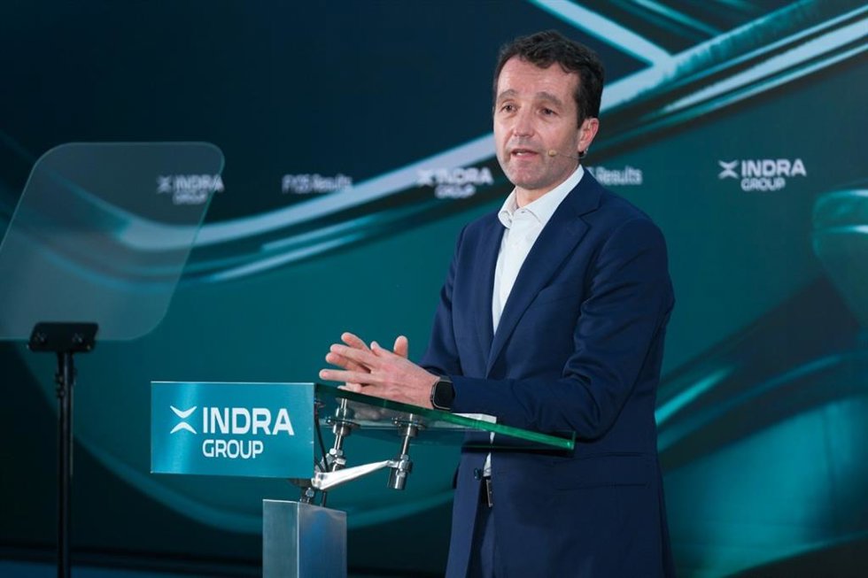 El presidente de Indra, Ángel Escribano.