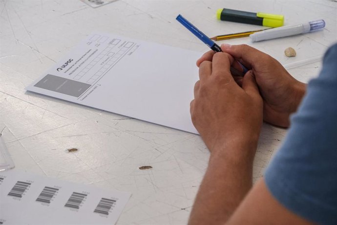 Archivo - EBAU 2024, estudiante, ULPGC