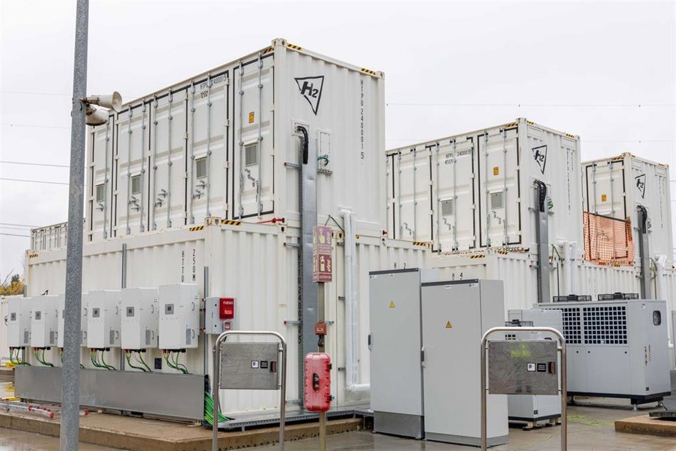 Baterías de flujo de vanadio del proyecto de la Ciuden de producción de hidrógeno verde, combustibles sintéticos sostenibles y almacenamiento energético.
