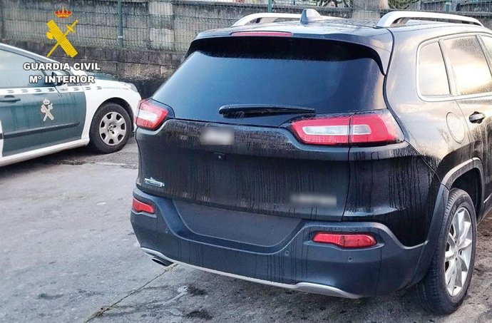 Recuperado en Ampuero un vehículo robado hace 10 años que se iban a utilizar para piezas de otro