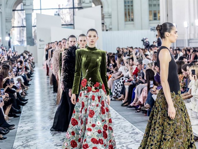 Desfile de Claro Couture en la Mercedes-Benz Fashion Week de Madrid 2026