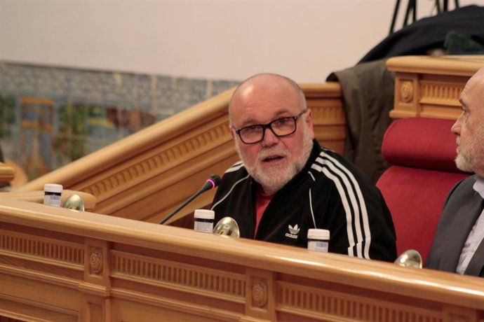 El portavoz de IU en el Ayuntamiento de Toledo, Txema Fernández.