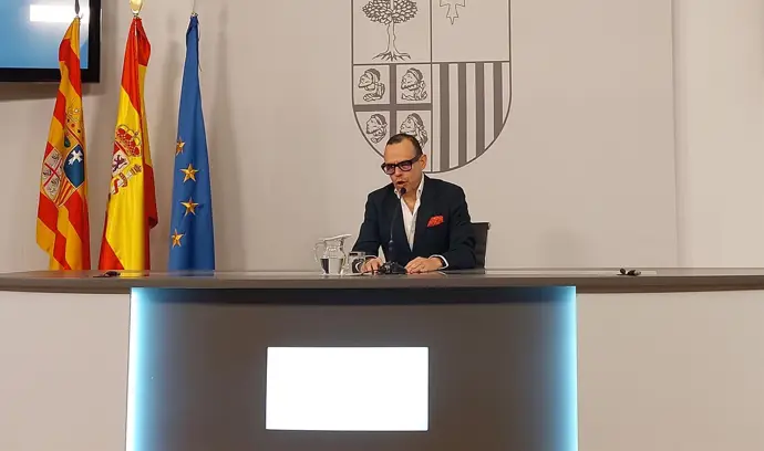 Pedro Olloqui, director general de Cultura del Gobierno de Aragón