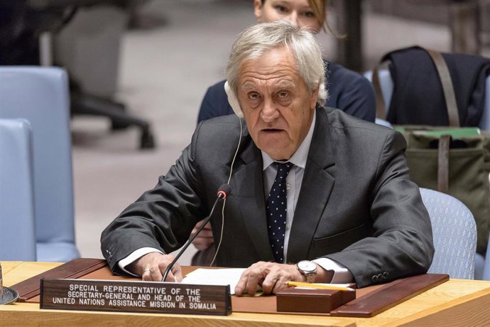 Archivo - El representante especial de Naciones Unidas para Sudán del Sur, Nicholas Haysom, en una fotografía de archivo en 2019