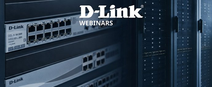 Recursos dos webinars da D-Link para profissionais