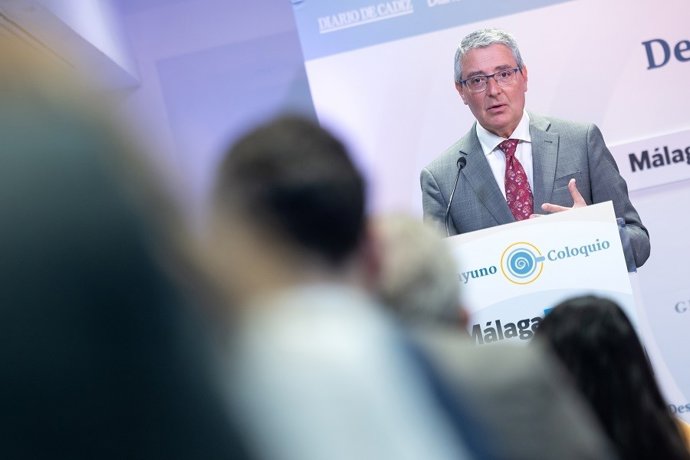 El presidente de la Diputación de Málaga, Francisco Salado.