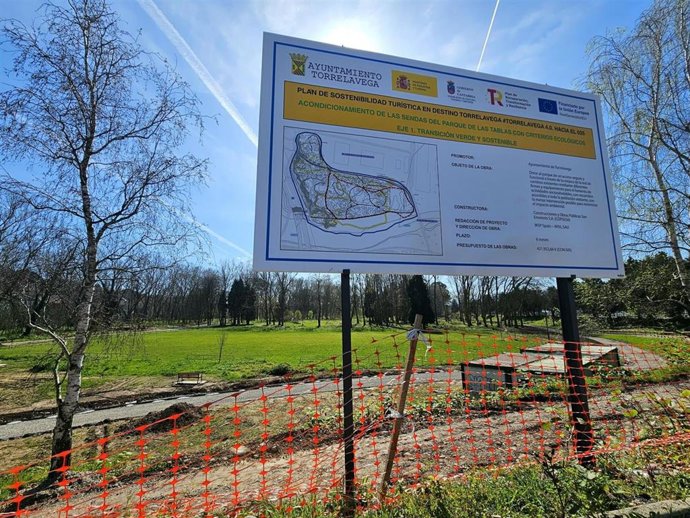 Acondicionamiento de sendas en el Parque de Las Tablas