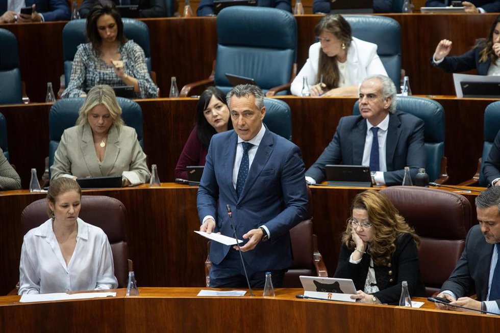 Archivo - El consejero de Medio Ambiente, Ordenación del Territorio e Interior, Carlos Novillo