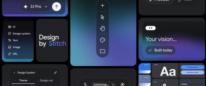 Herramienta de IA de diseño Stitch