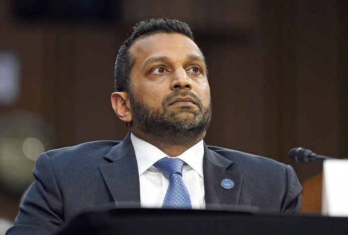 March 18, 2026, Washington, District Of Columbia, USA: Kash Patel, Director, Federal Bureau of Investigation (FBI) testifies before the US Senate Select Committee on Intelligence hearing to â€Examine Worldwide Threatsâ€ in the Hart Senate Office Building