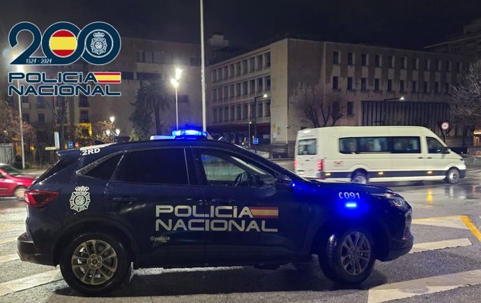 Vehículo de la Policía Nacional. Archivo.