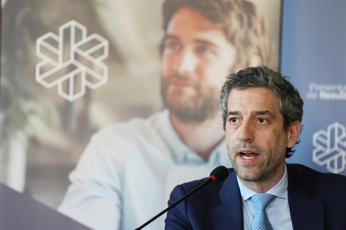 César Pontvianne, durante la rueda de prensa de hoy.