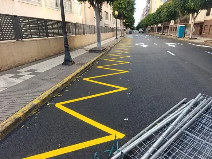 Calle Tomás Morales, en Las Palmas de Gran Canaria
